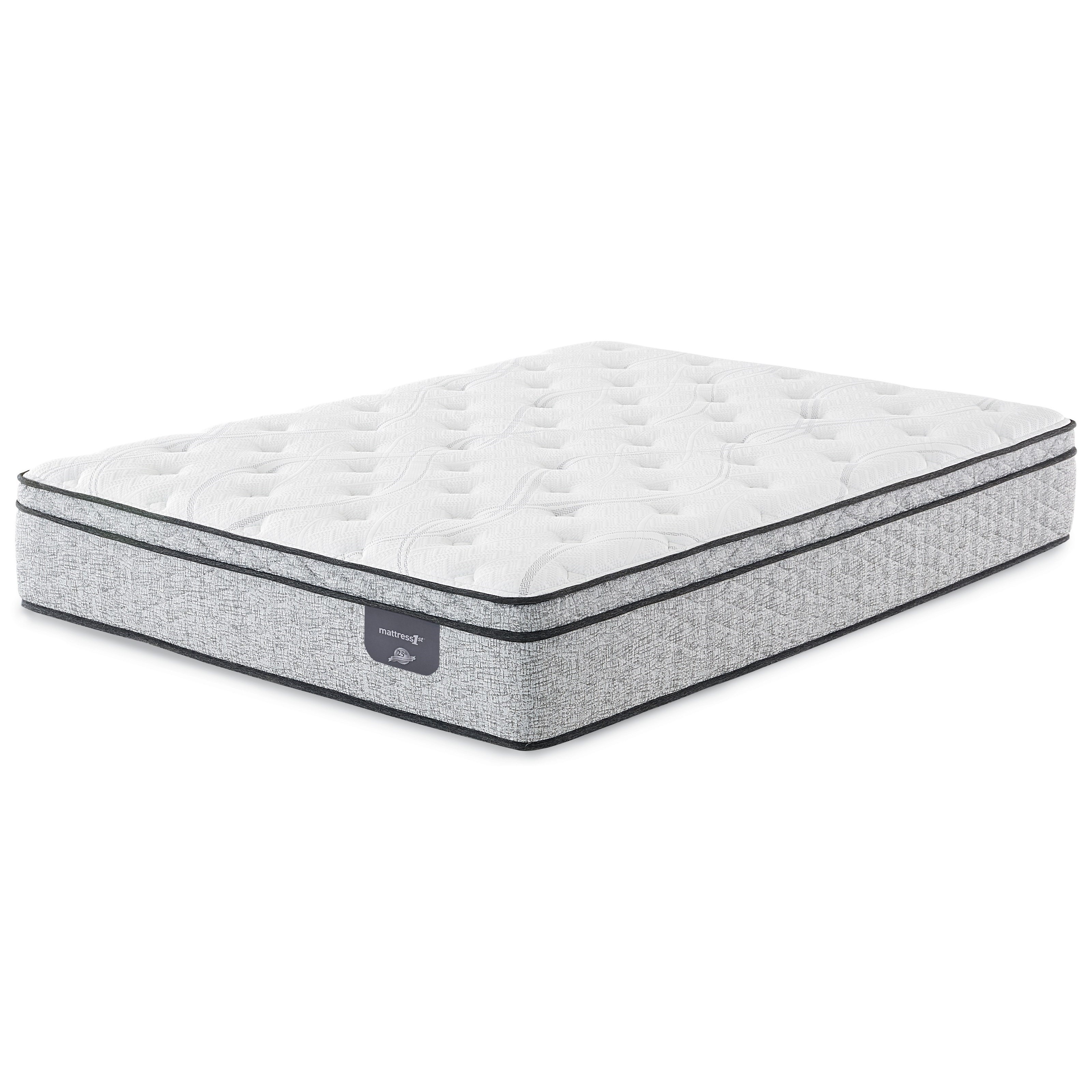 Mattress 1st Danville Euro Top 169115 Queen Euro Top Pocketed Coil